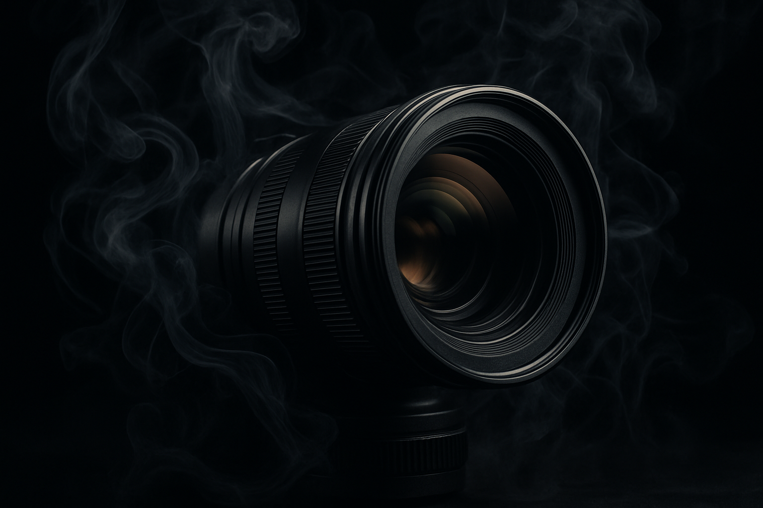 dark smoke camera lens